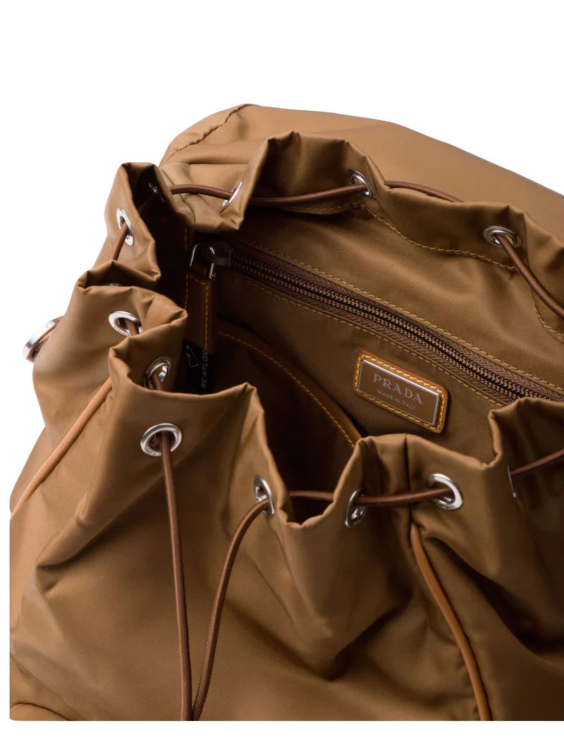 Prada Re-nylon Backpack Brandy
