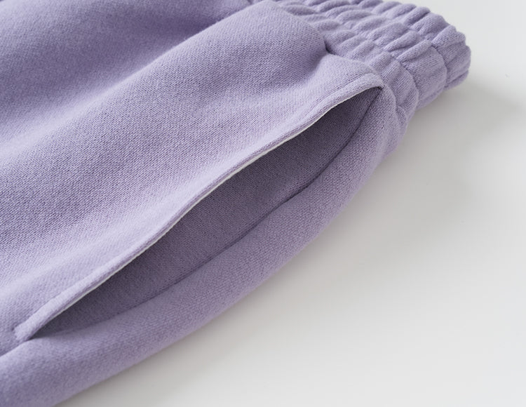 Jelenew Sweatpants aus natürlicher Baumwolle Misty Purple