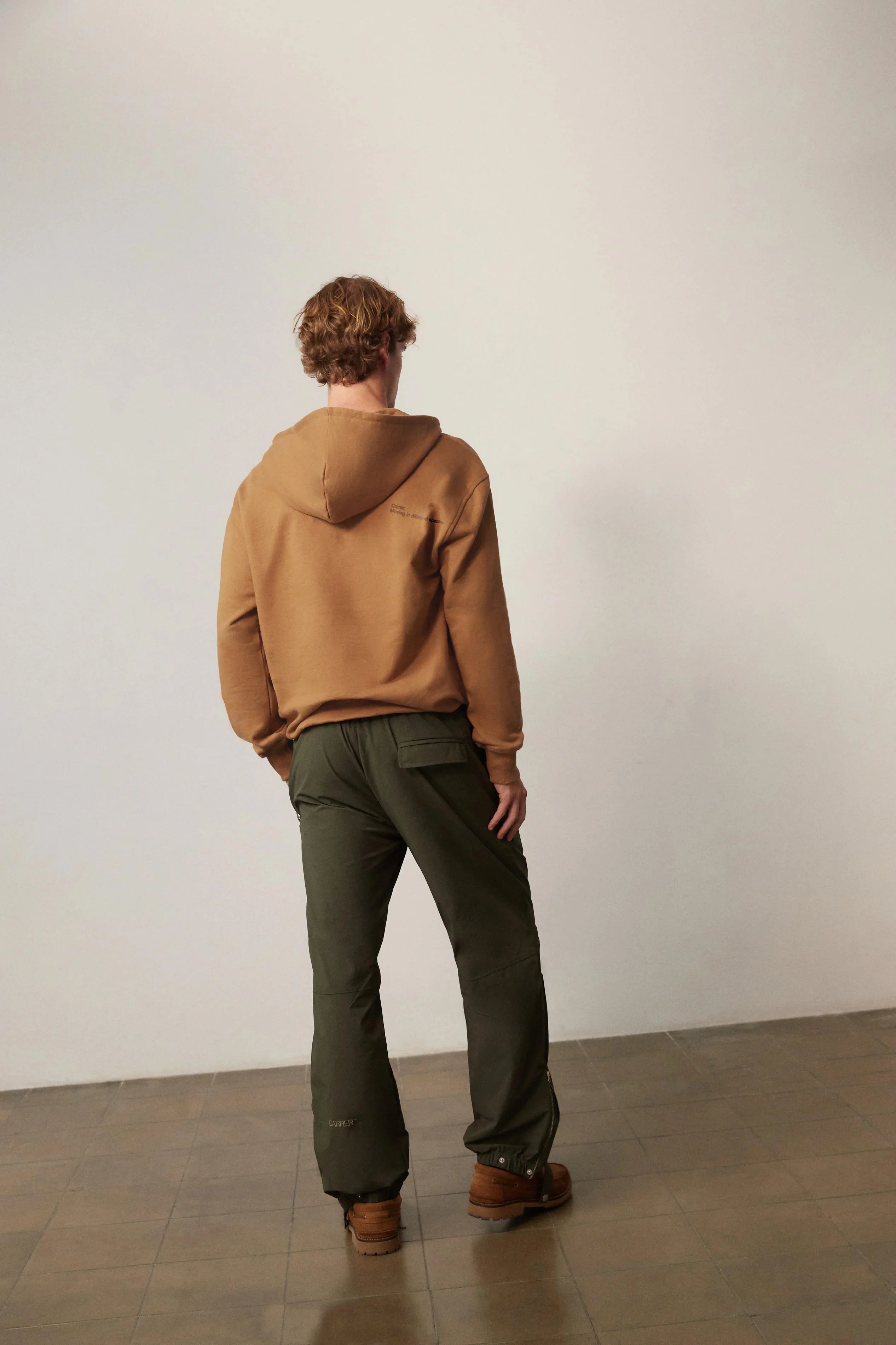 Carrer Luna Hoodie in Bold Camel