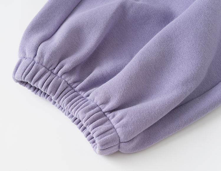 Jelenew Sweatpants aus natürlicher Baumwolle Misty Purple