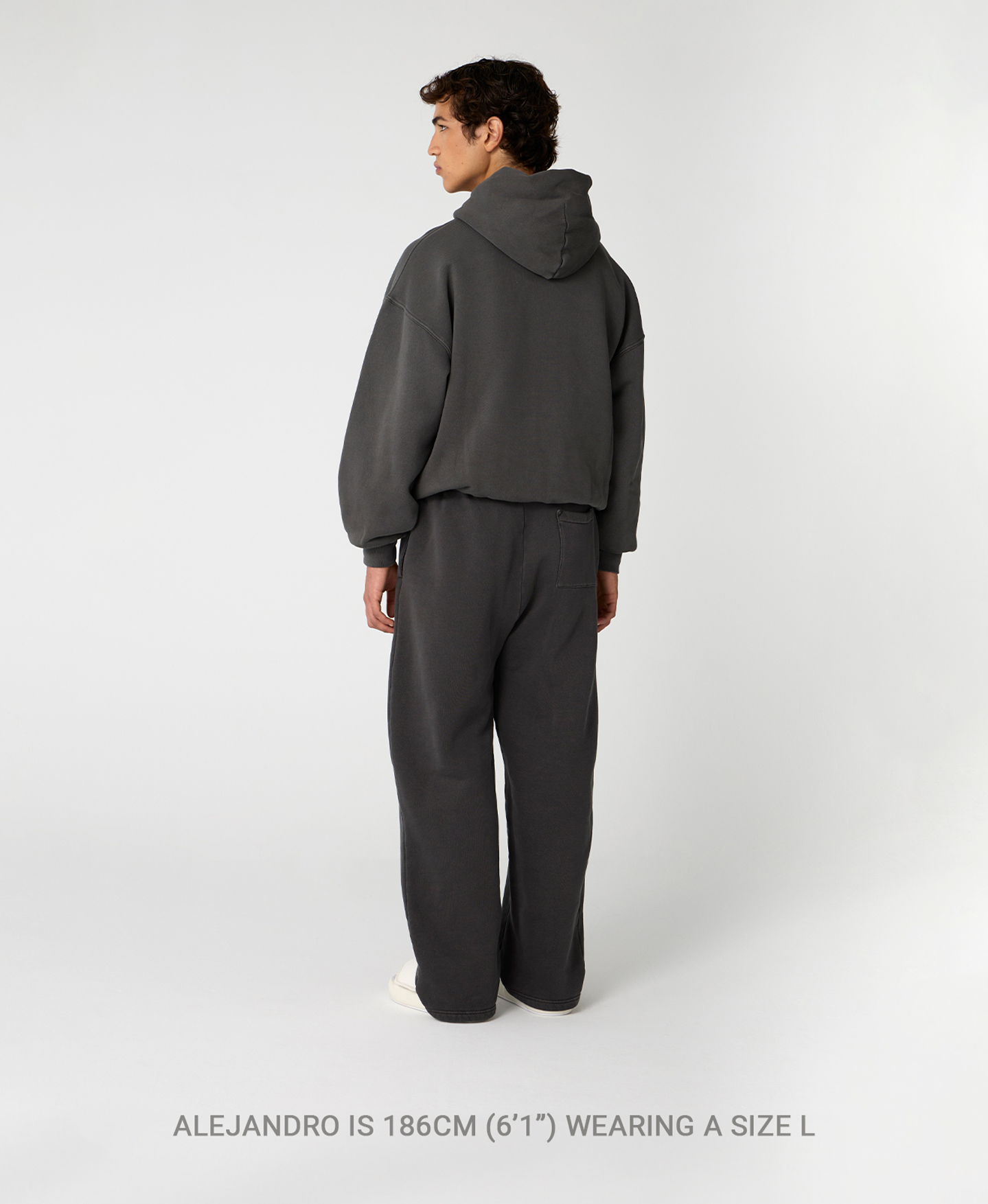 Velor Garments 450 GSM Ash Gray Hoodie