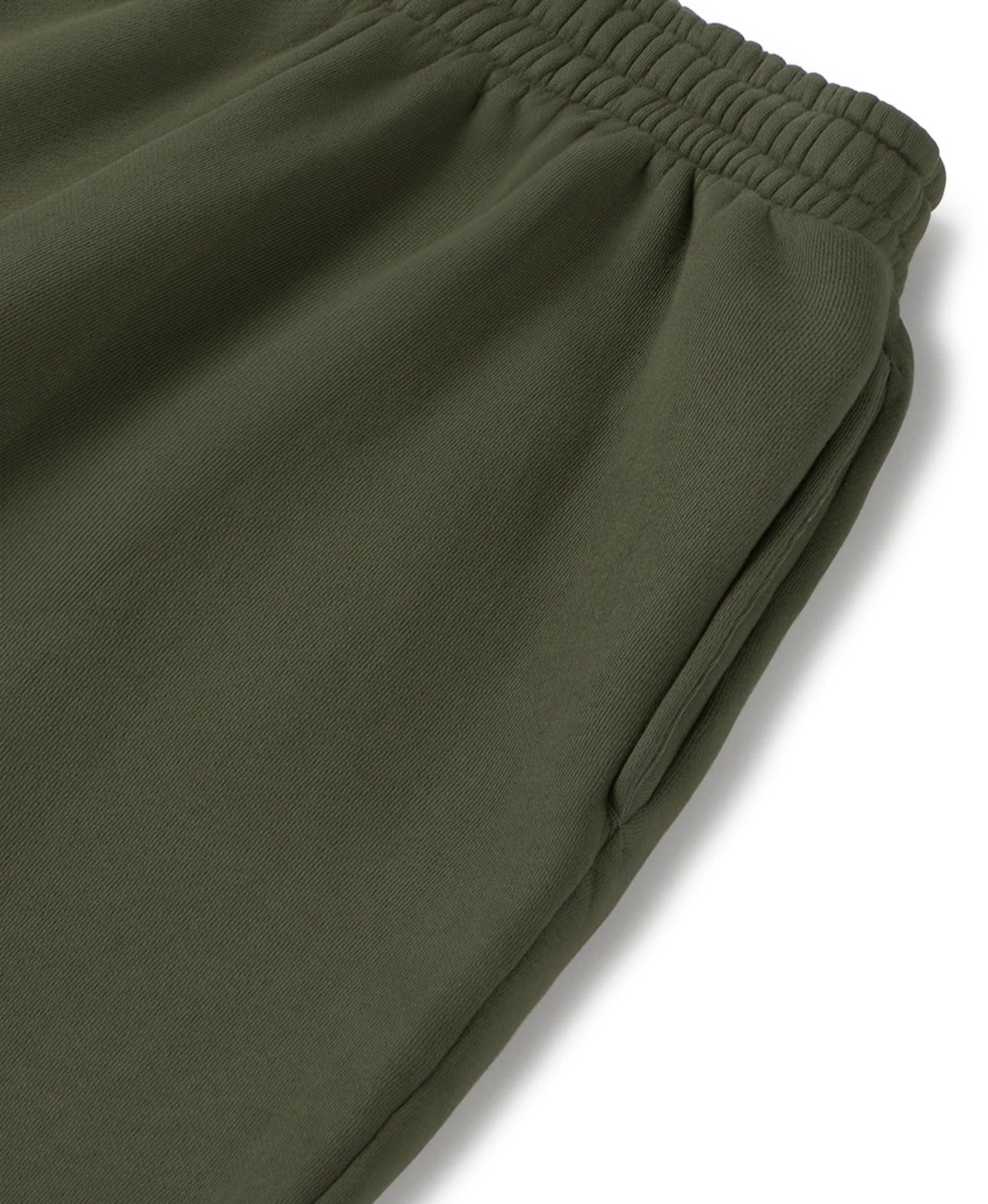 Velor Garments 450 GSM Olive Straight-Leg Pants