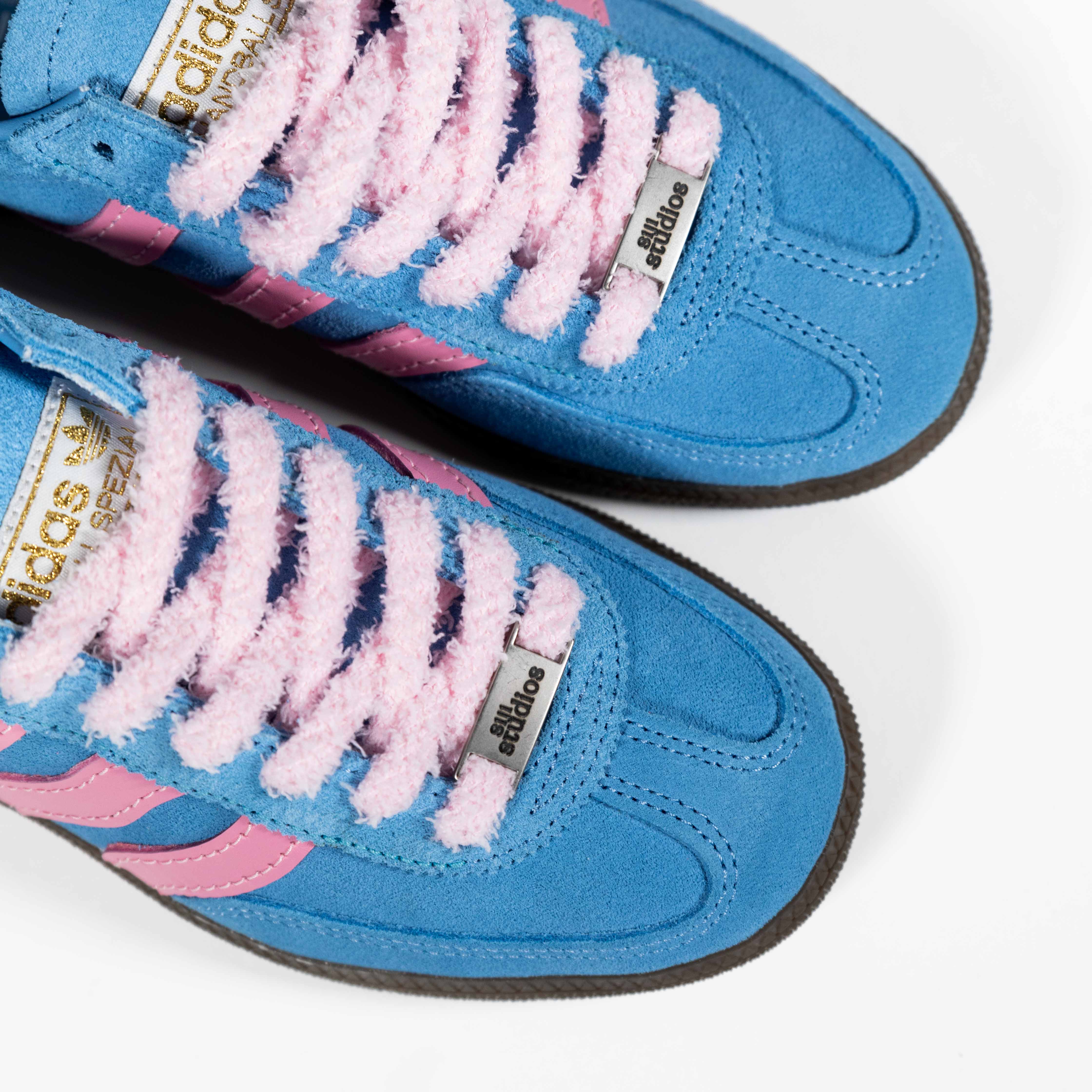 Adidas Spezial ‘Wavy Stripes’ Blue/Pink by Siji Studios