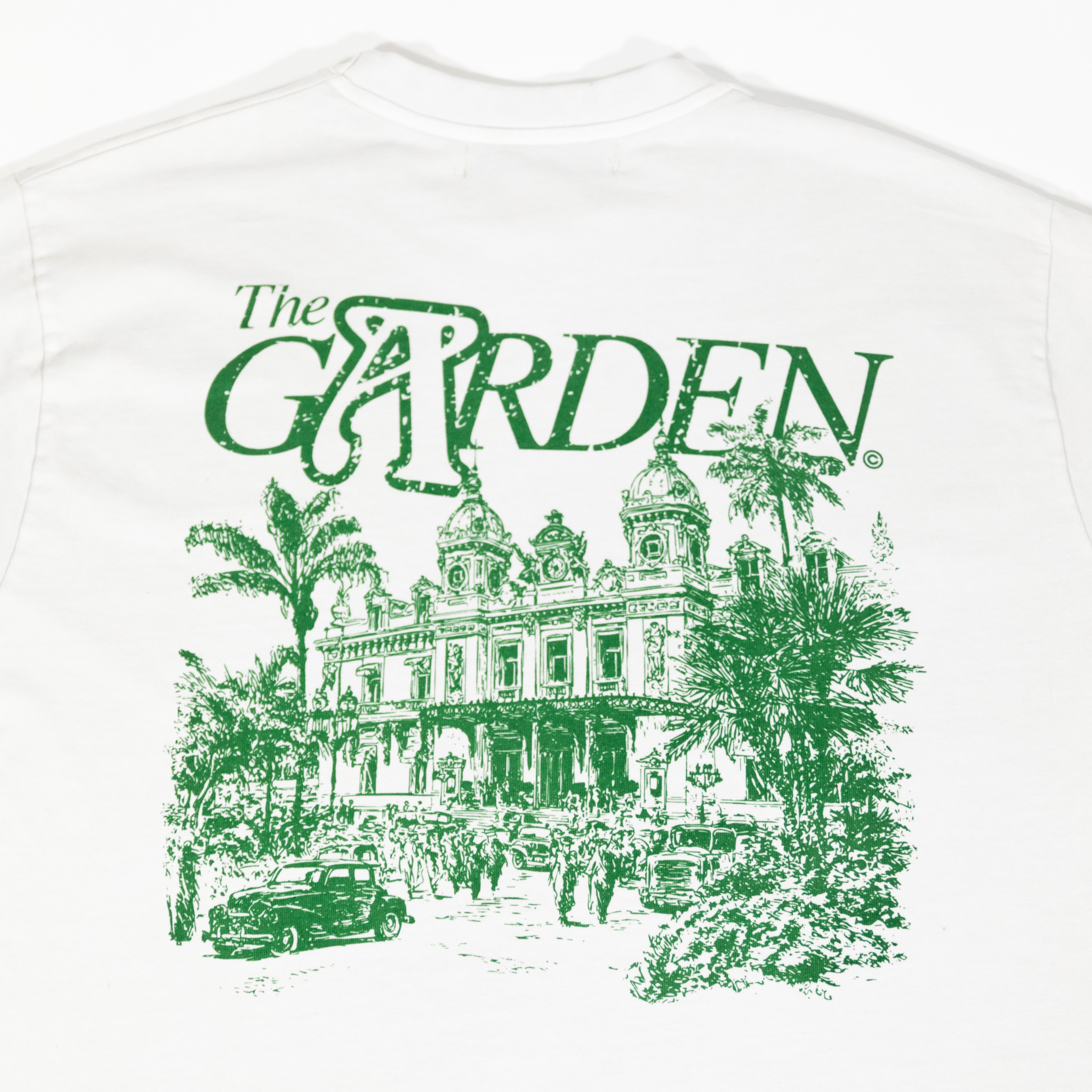 The Garden Casino T-shirt Beige/Green