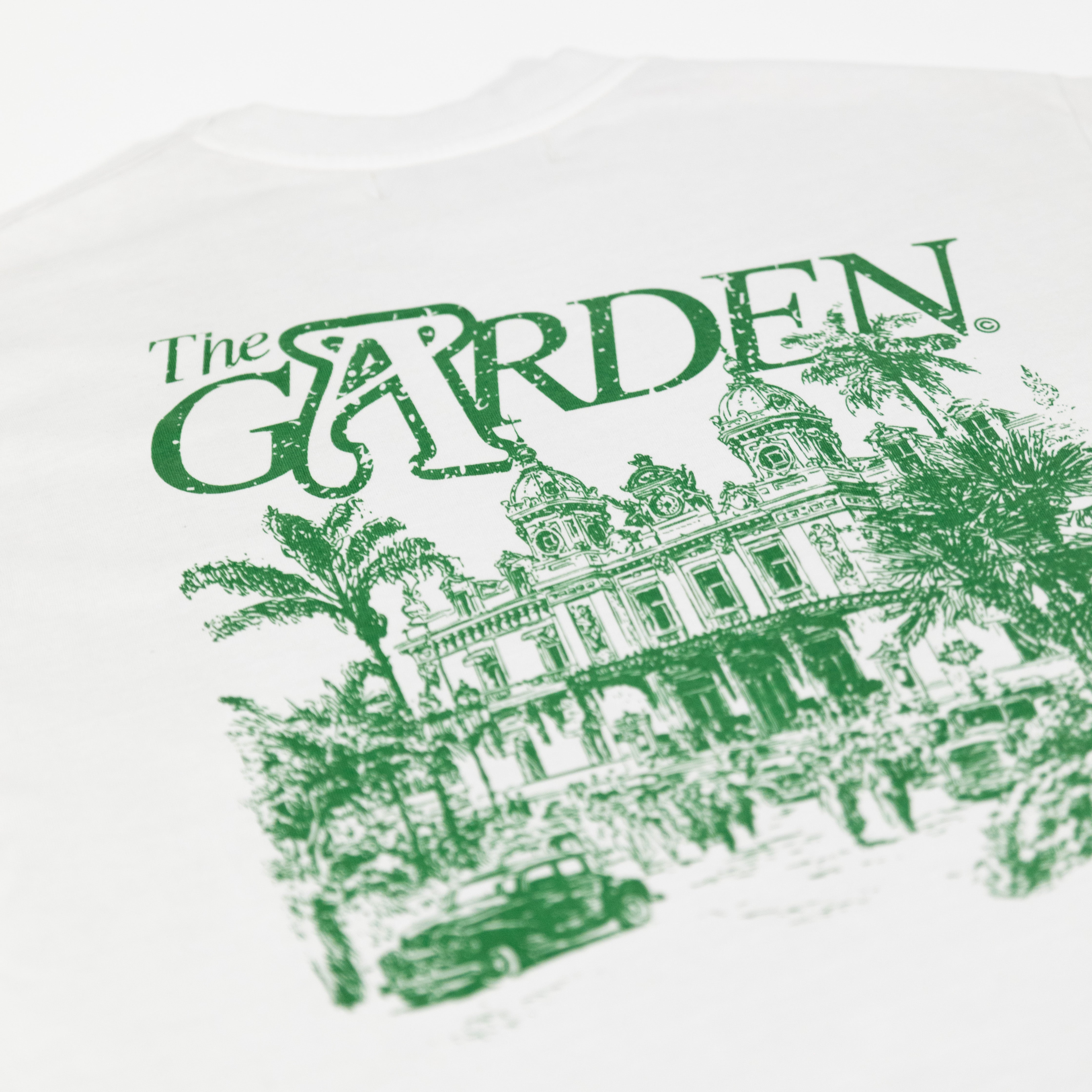 The Garden Casino T-shirt Beige/Green