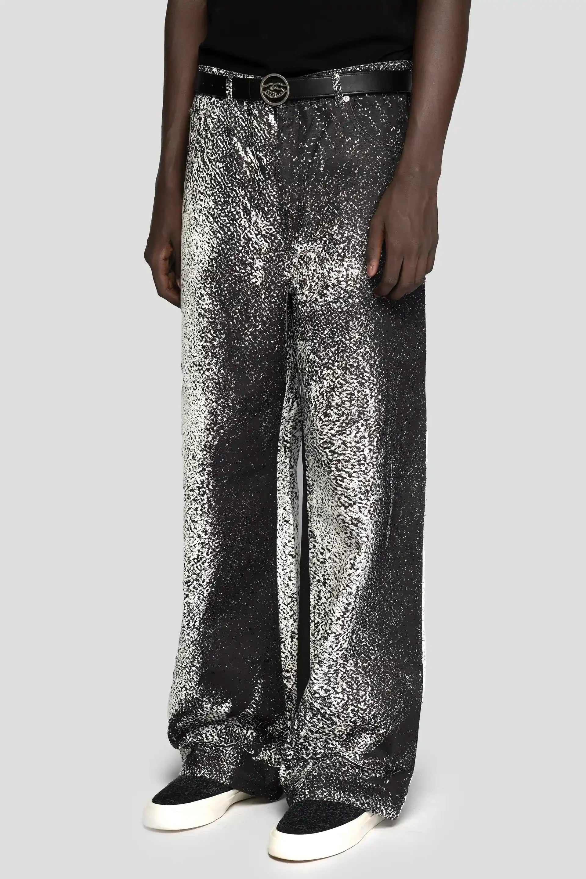 93 Sierra/Crosses Printed White Pants