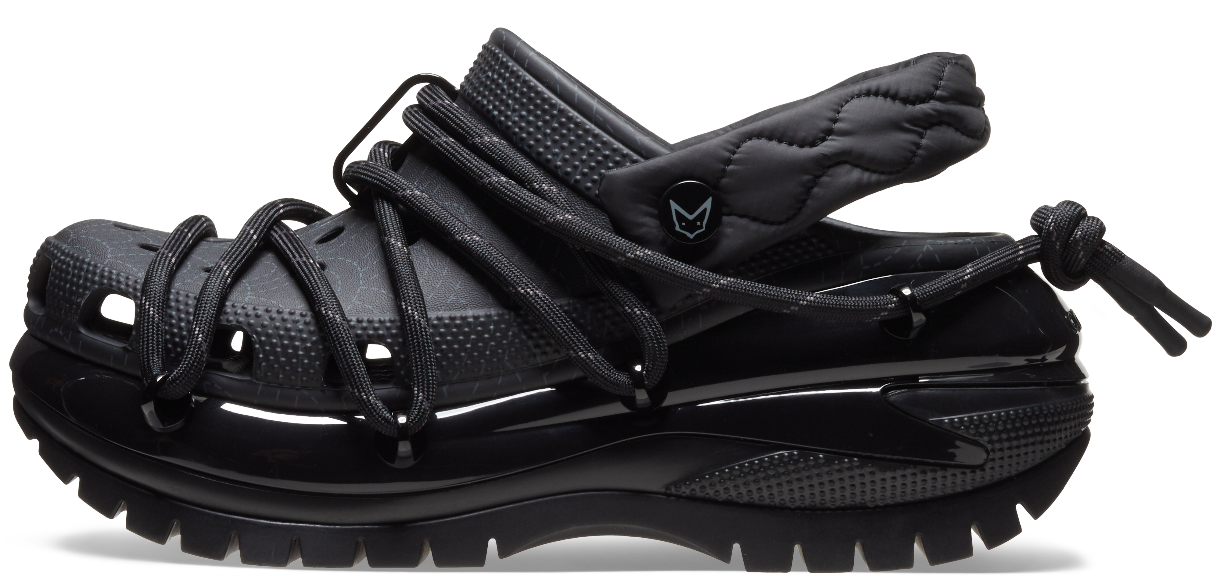 Crocs Rauw Alejandro Negro - Diseño exclusivo en color negro