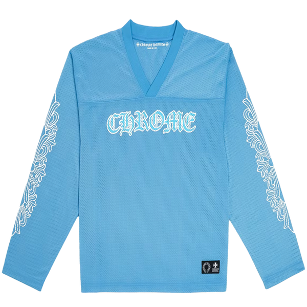 ウェア CHROME HEARTS MESH WARM UP JERSEY TEE Chrome Hearts Sports Mesh Warm Up Jersey Black – Hype Club Sjo