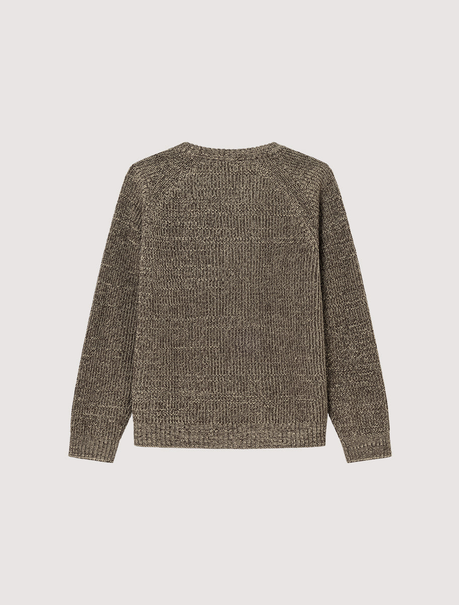 Carrer Boros Crew Neck Grey Melange