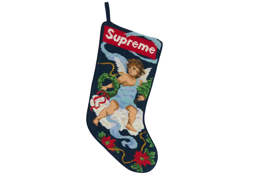 クリスマス Supreme Christmas Stocking Supreme Christmas Stocking Blue – The Garden