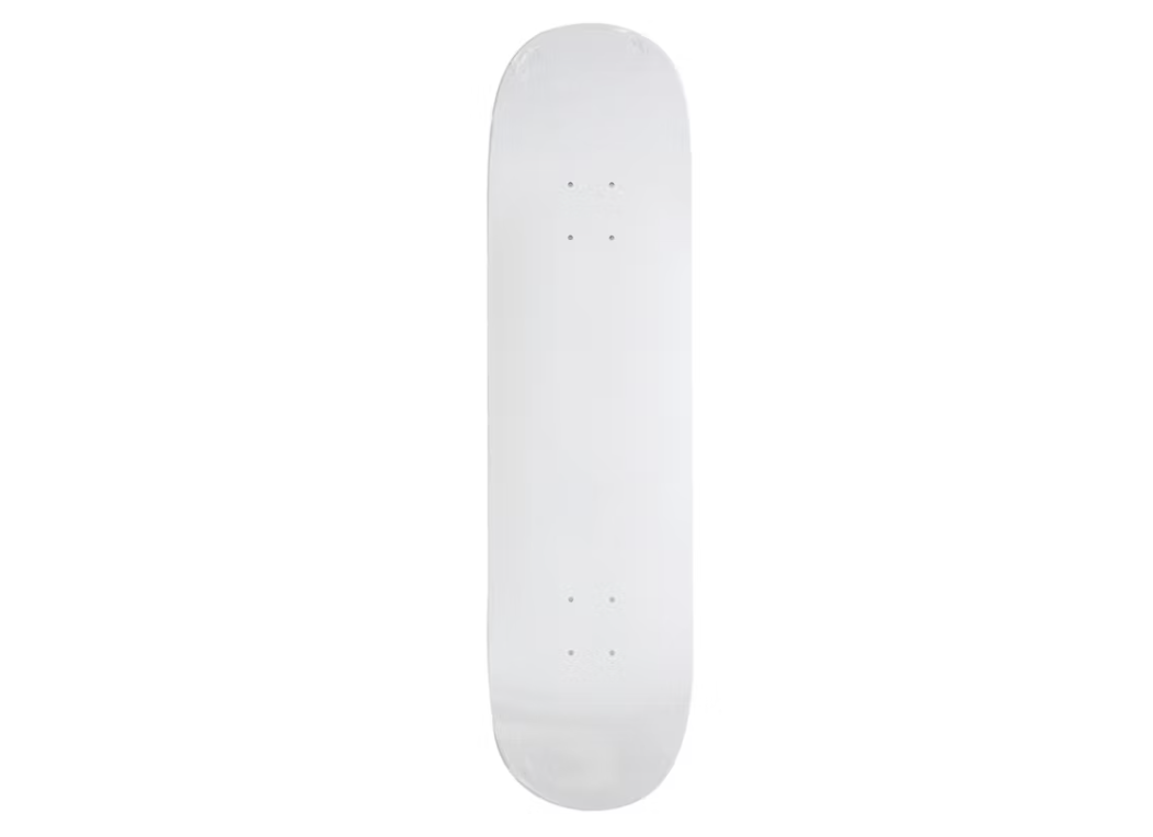 Supreme MM6 Maison Margiela Skateboard Deck White