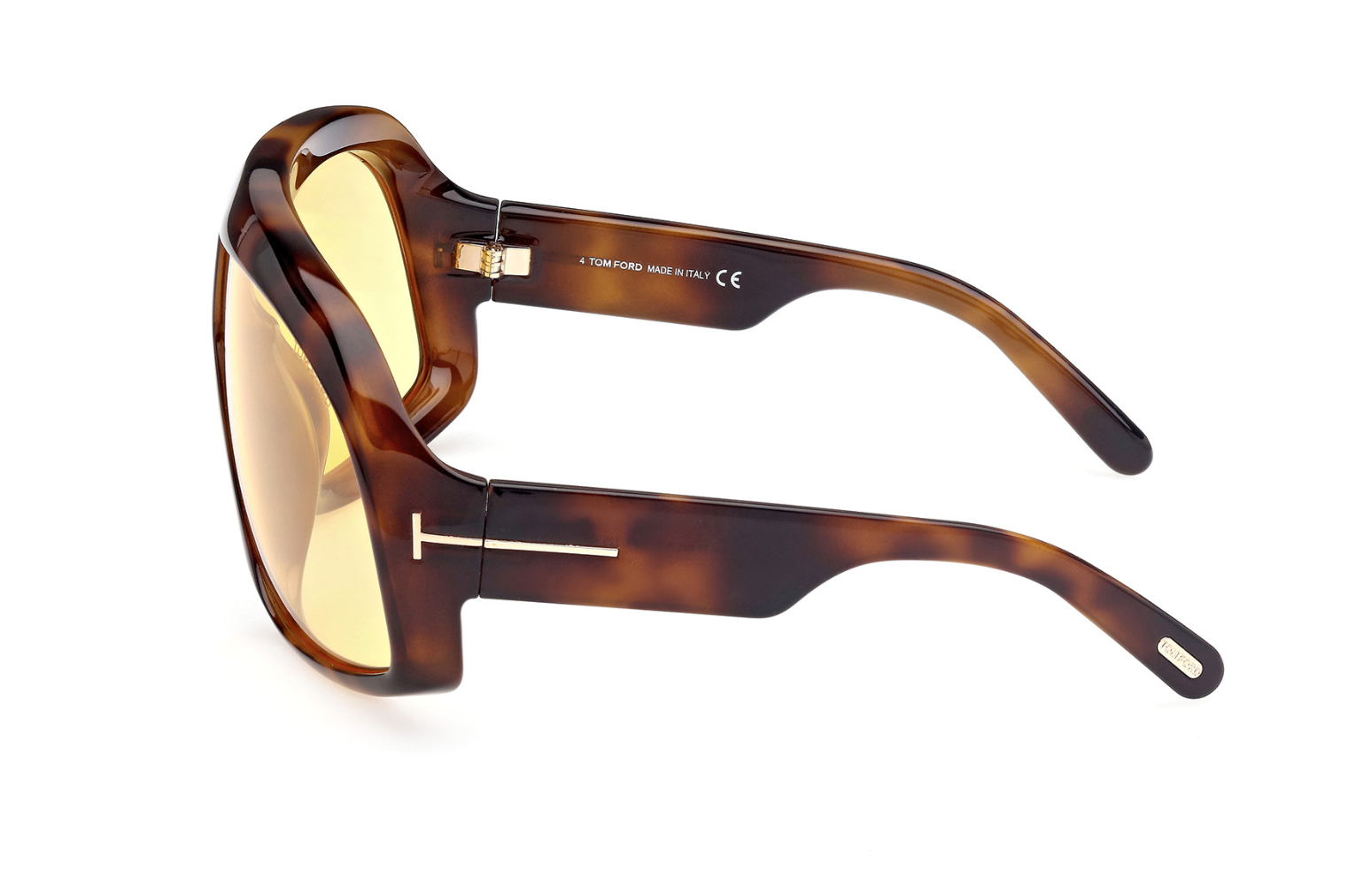 Tom Ford Cassius Brown Yellow Sunglasses