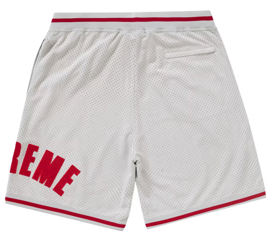 Supreme Ultrasuede Mesh Short Gray