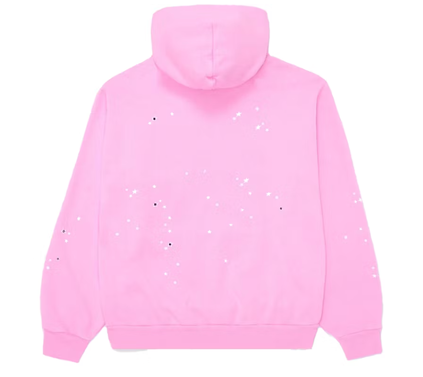 Sp5der Atlanta Hoodie Pink