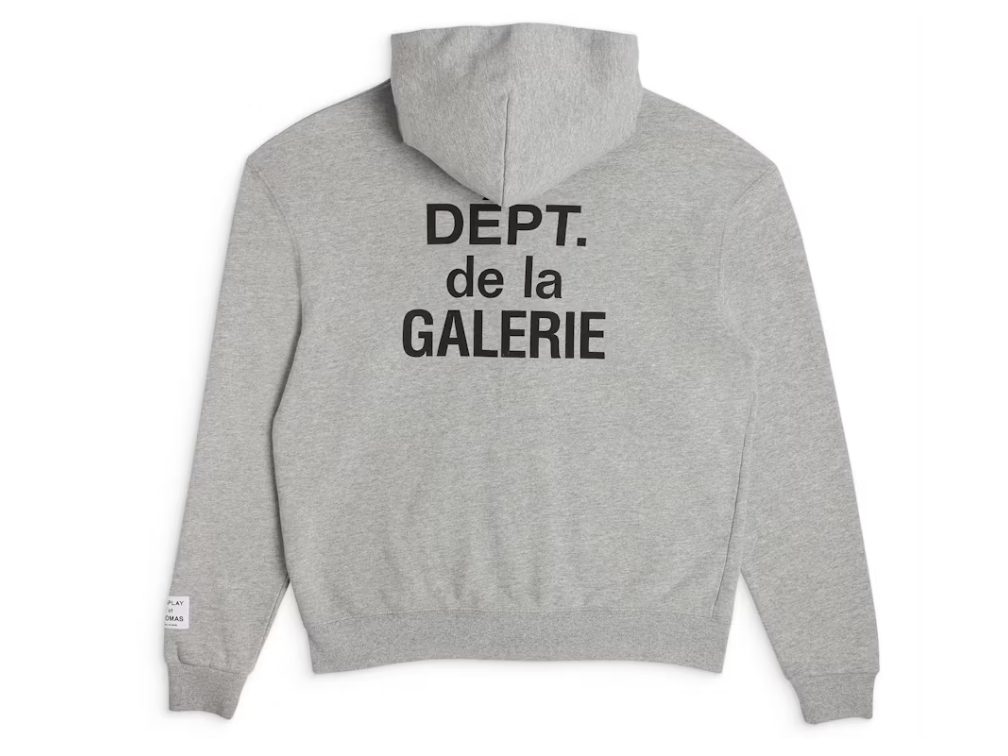 Gallery Dept. French Zip Hoodie Heather Gray