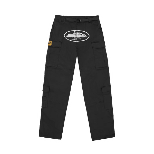 Corteiz Guerillaz Cargos Black/White – The Garden