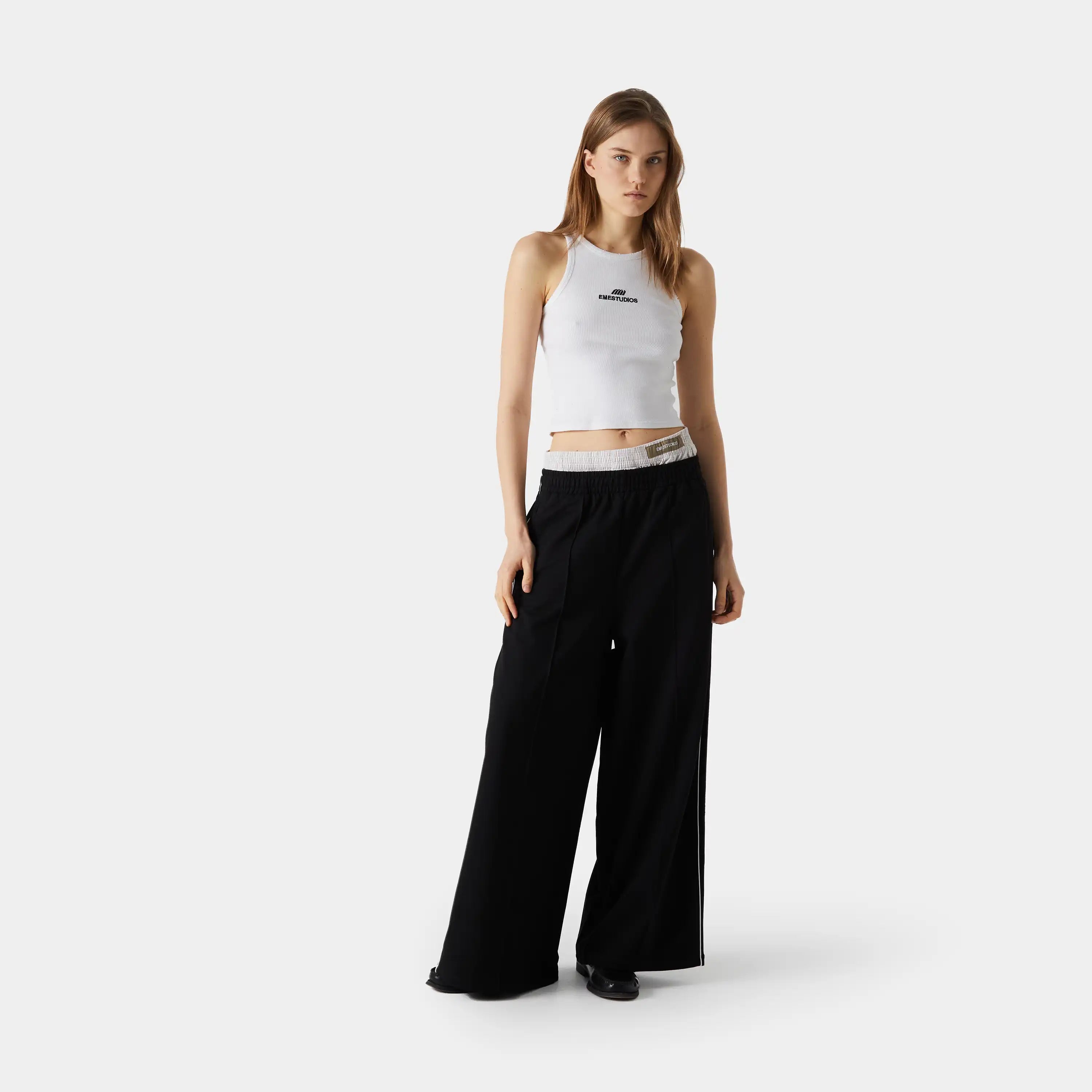Eme Studios Somm Black Baggy Sweatpants