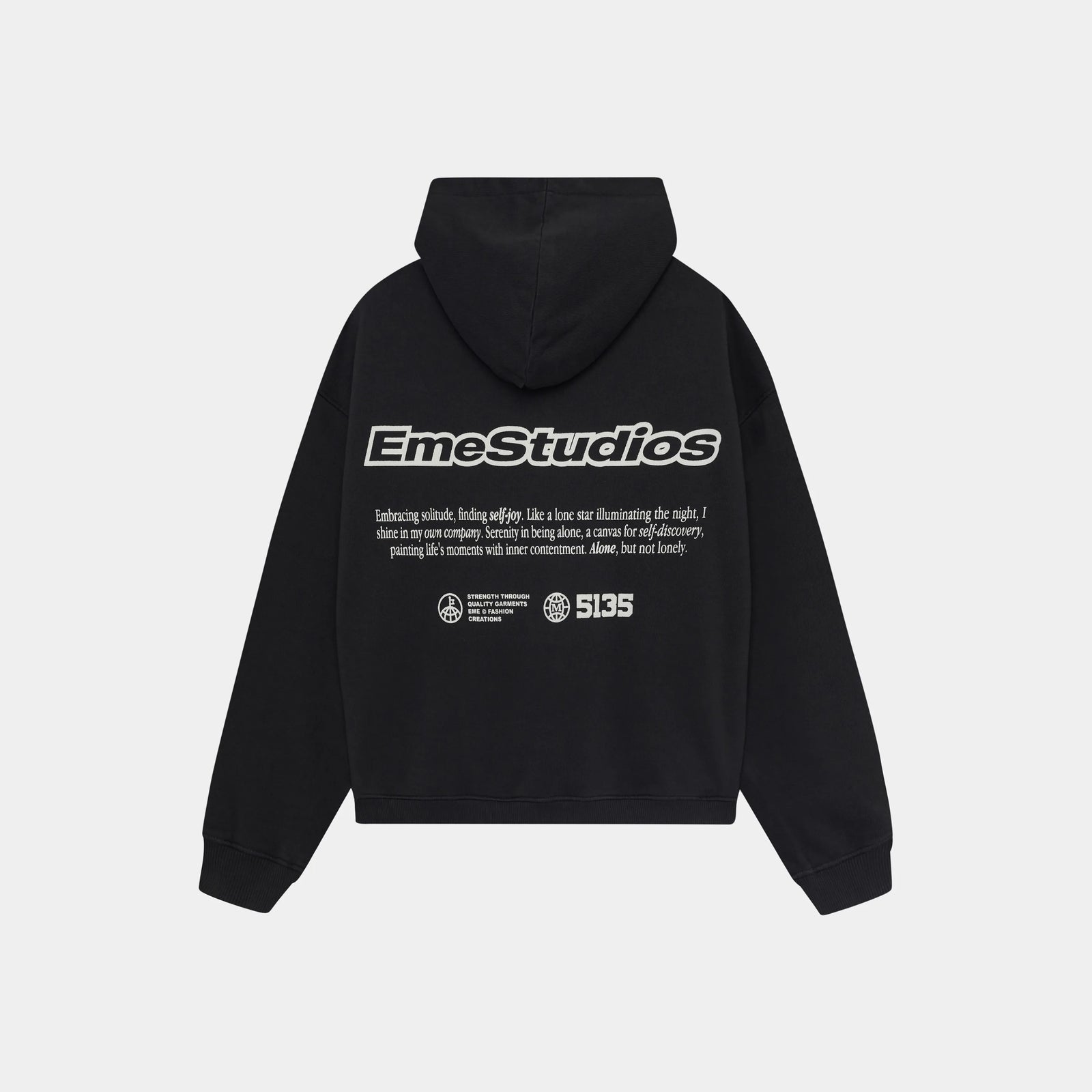 EME STUDIOS GRIN SHADOW OVERSIZED HOODIE