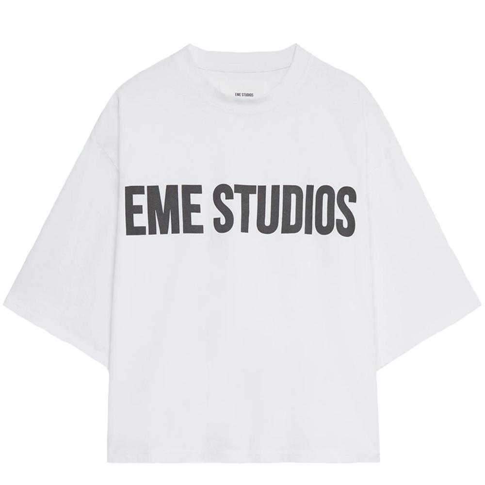 EME Studios Logo Pearl Oversized Tee