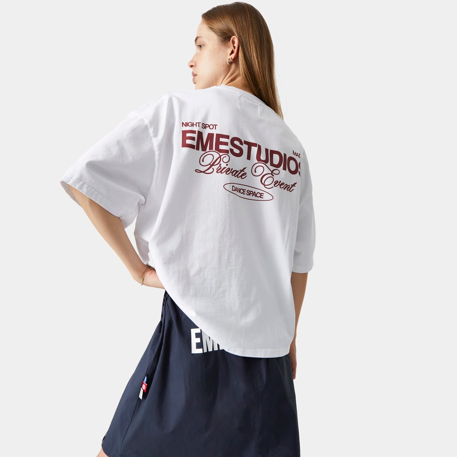 Eme Studios Disco Pearl Oversized Tee