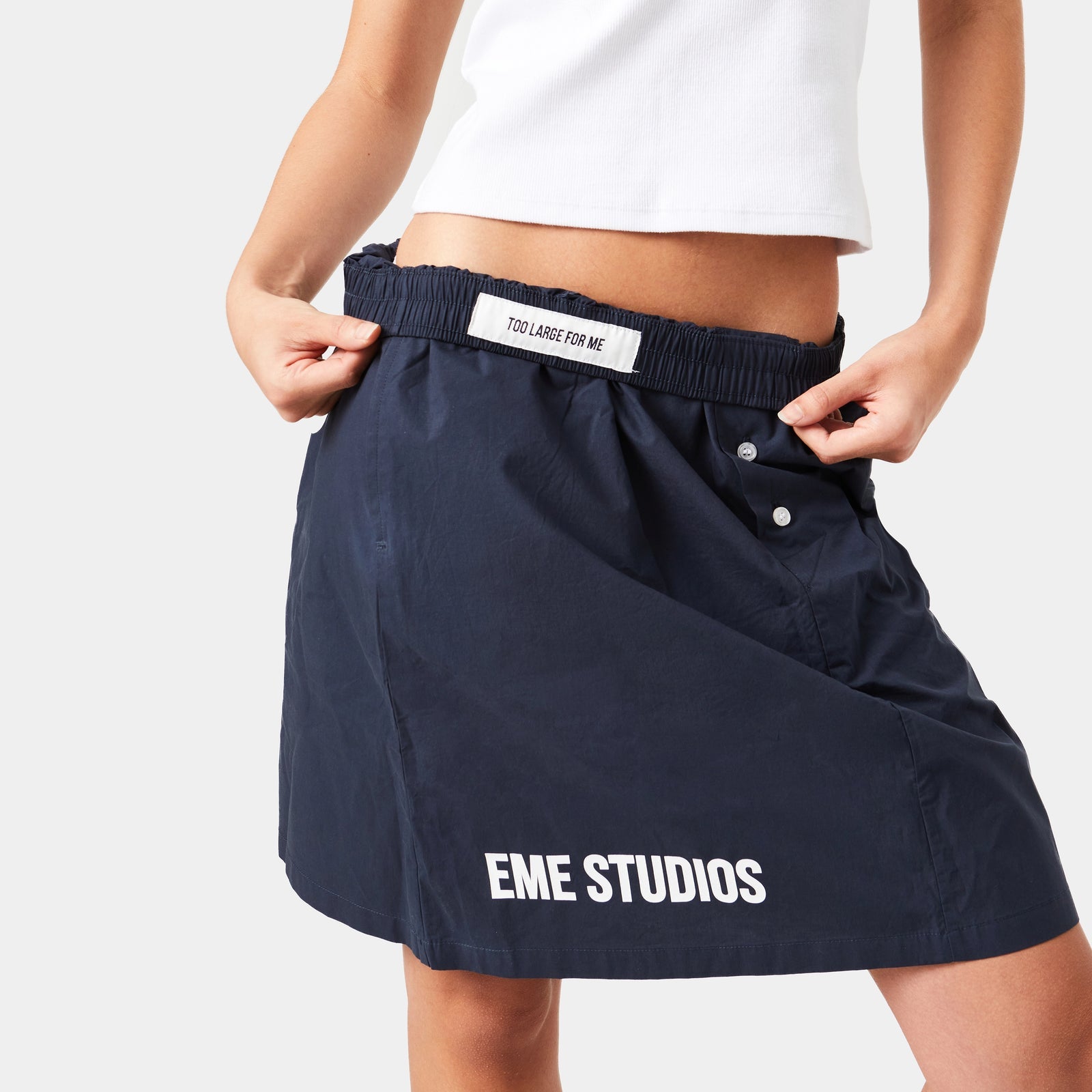 Eme Studios Too Large For Me Skirt