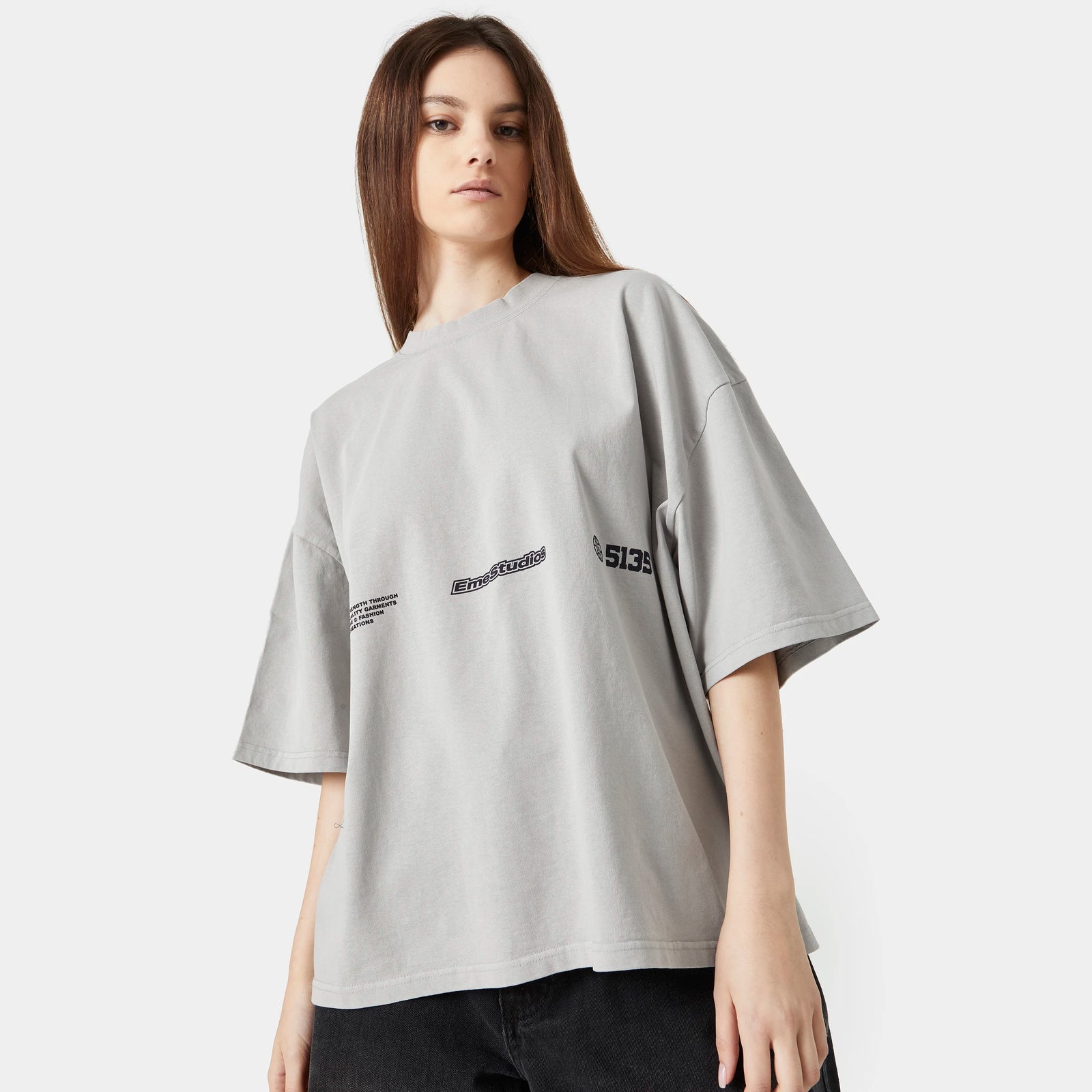 Eme Studios Grin Mist Oversized Tee