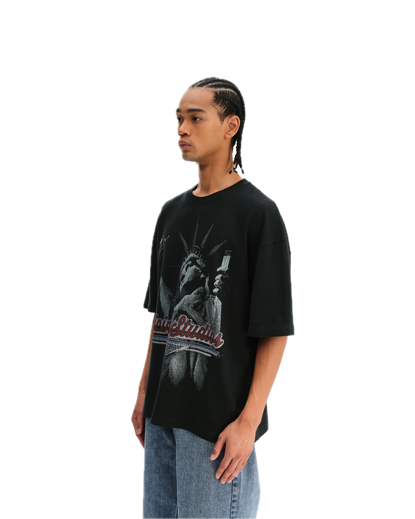 Vicinity Lady Liberty Tee Vintage Wash