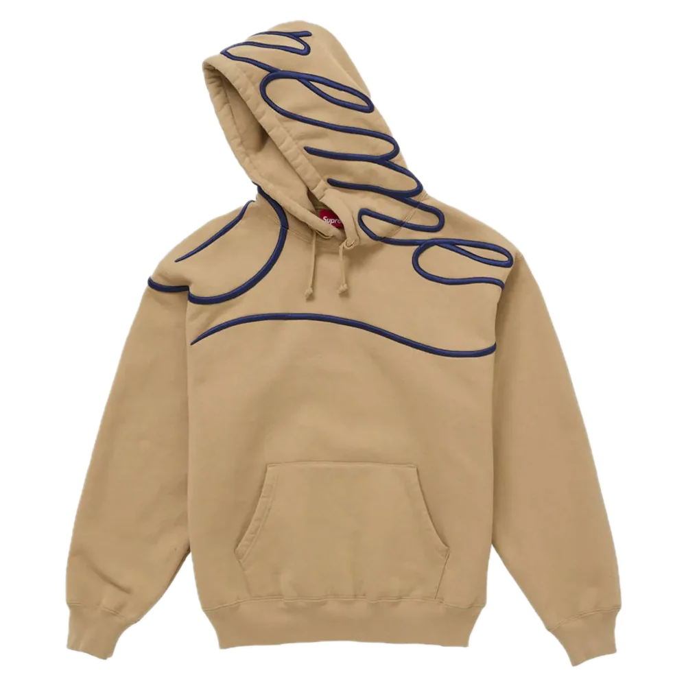 Supreme – Kapuzenpullover mit Schulterschriftzug
