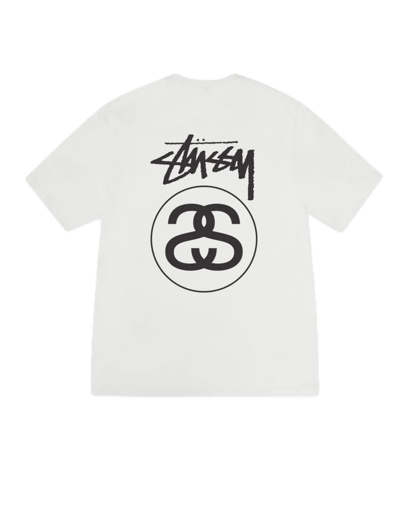 Stüssy Stock Link Pigment Dyed T-Shirt Natural