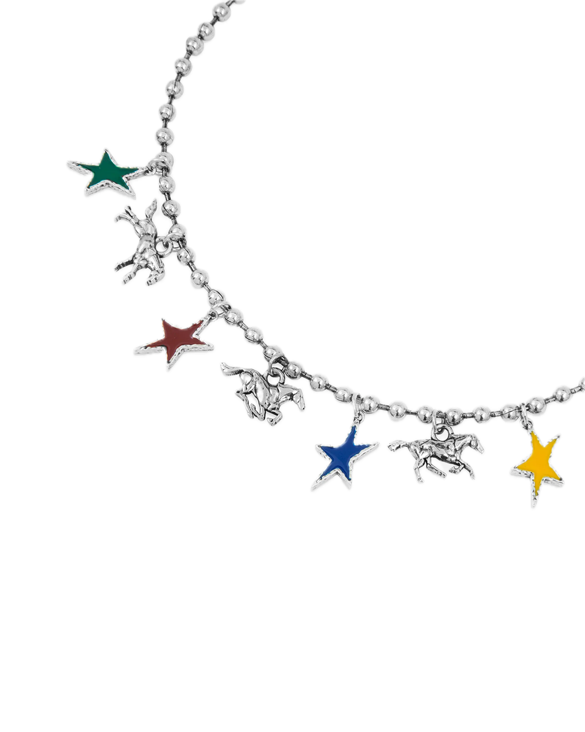 TwoJeys Pferde- und Sternenkugelkette