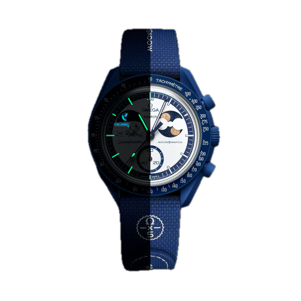 Swatch x Omega Mission To Earthphase Moonshine Gold Snoopy