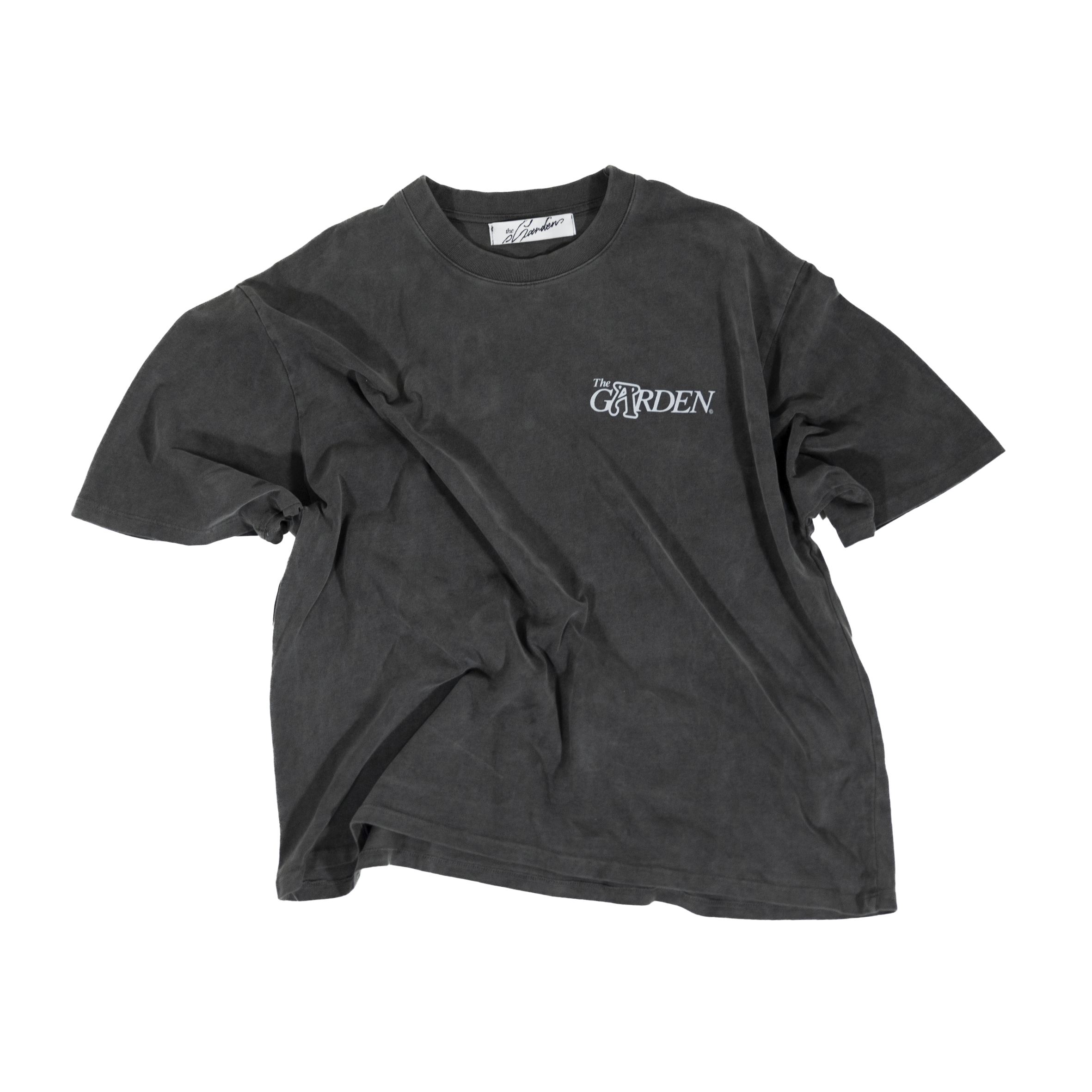 The Garden Casino T-shirt Washed Black