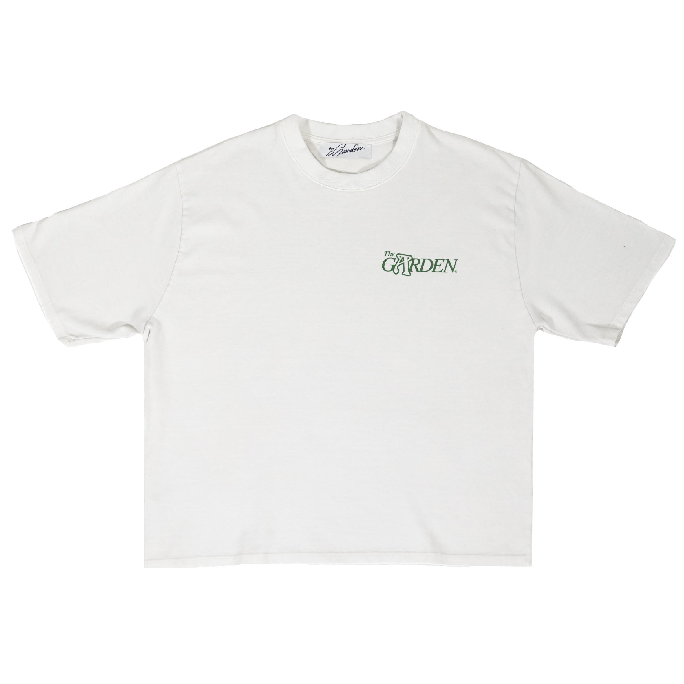 The Garden Casino T-shirt Beige/Green
