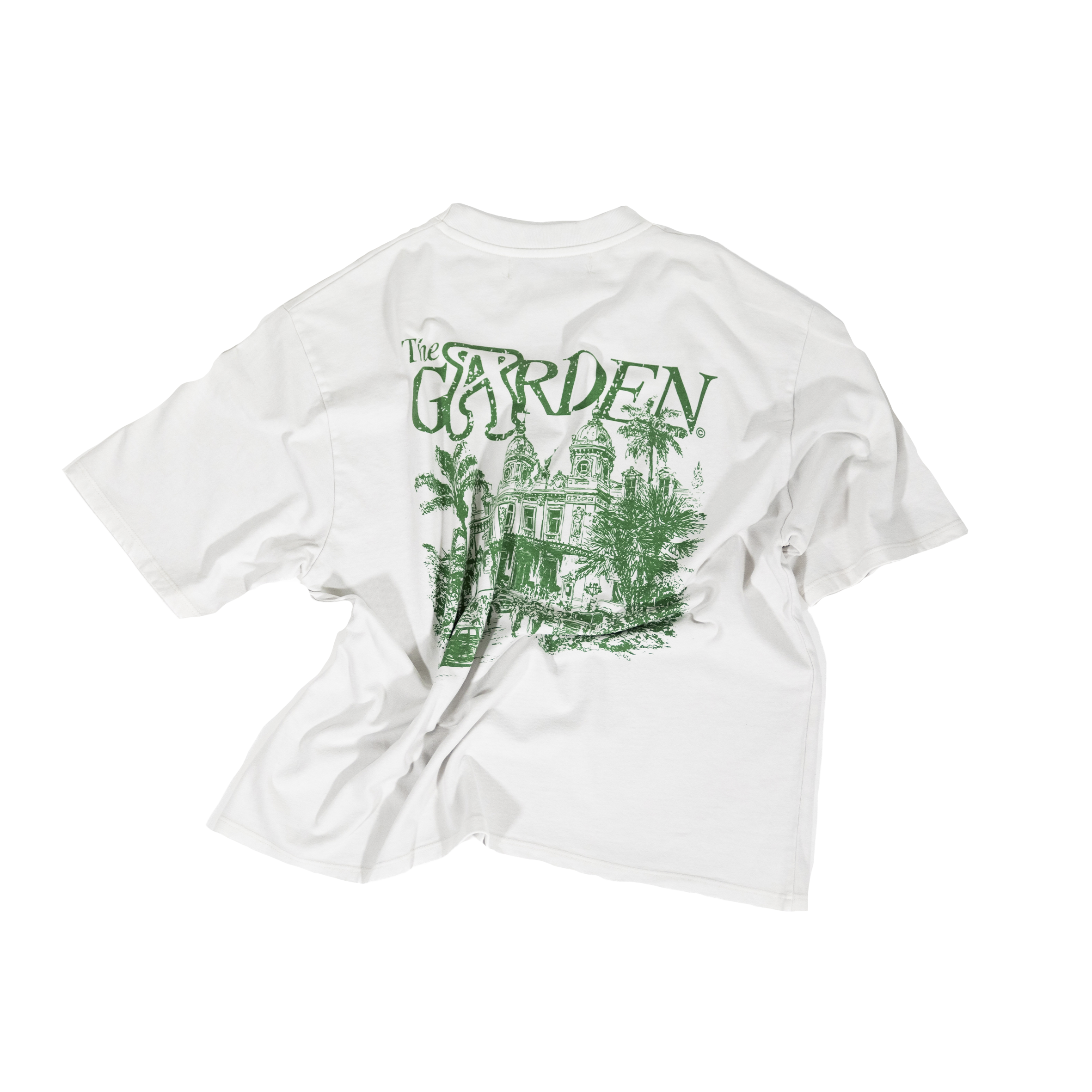 The Garden Casino T-shirt Beige/Green
