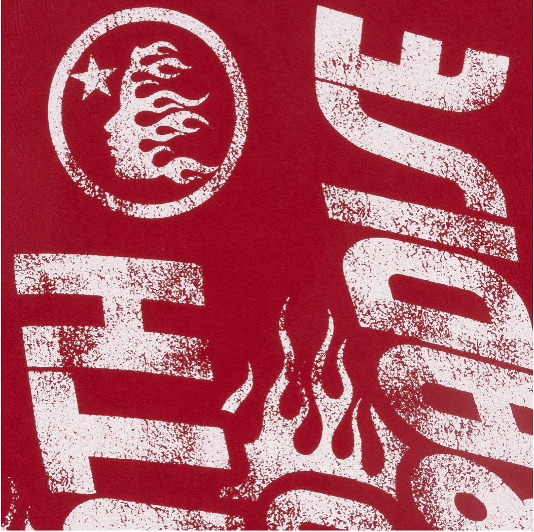 Hellstar Studios Jesus Emblem T-Shirt Rot