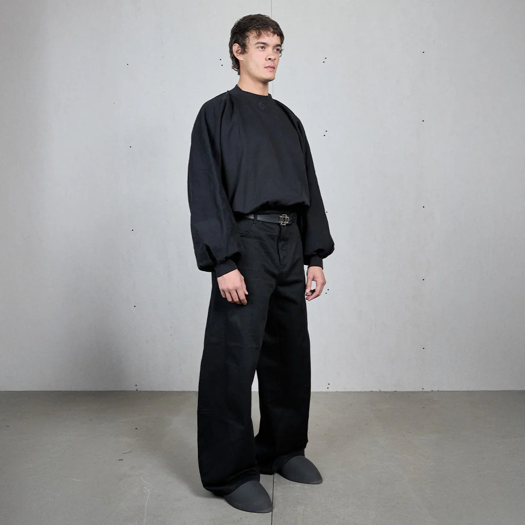 Dame Après Paris Black uf Monogram Crewneck