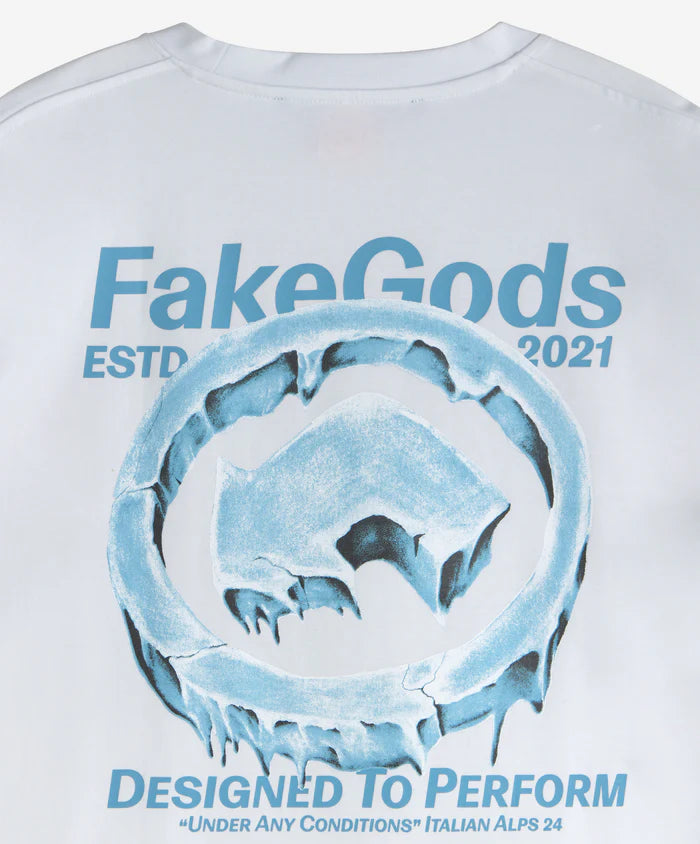 Fakegods Iced Logo Tee White