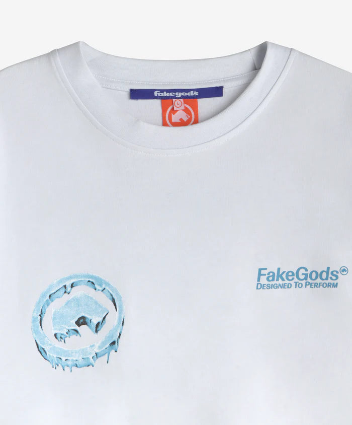 Fakegods Iced Logo Tee White