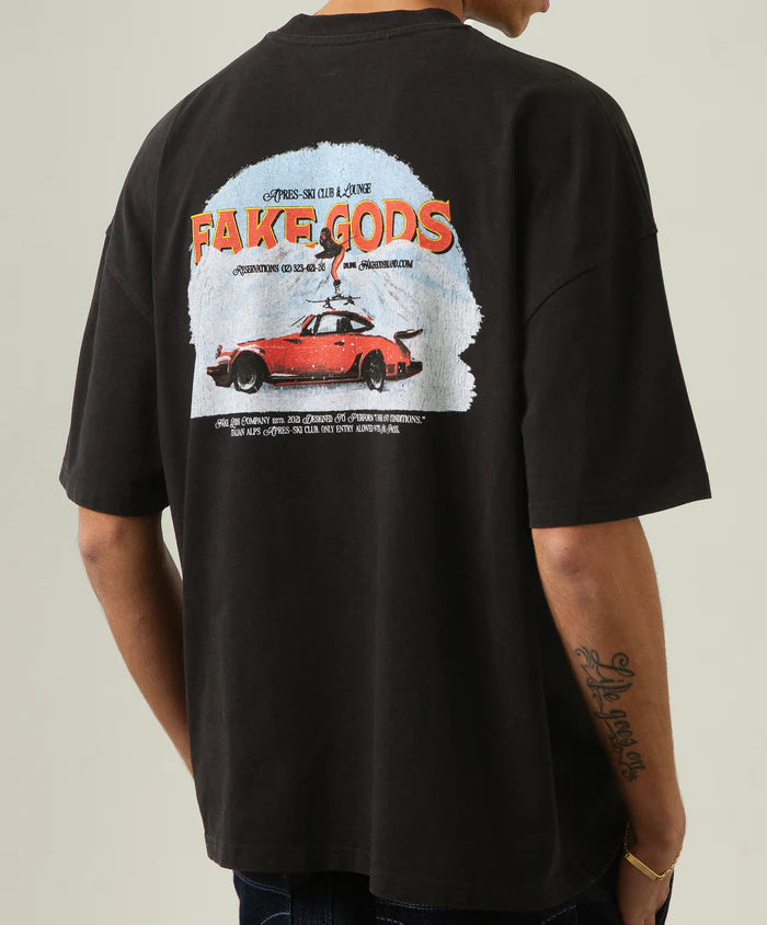 Fakegods Après Ski Tee Dark Gray