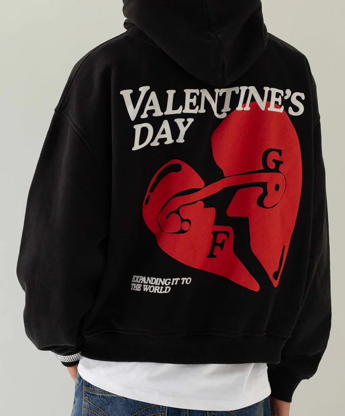 Fakegods Valentine&#39;s Hoodie Black