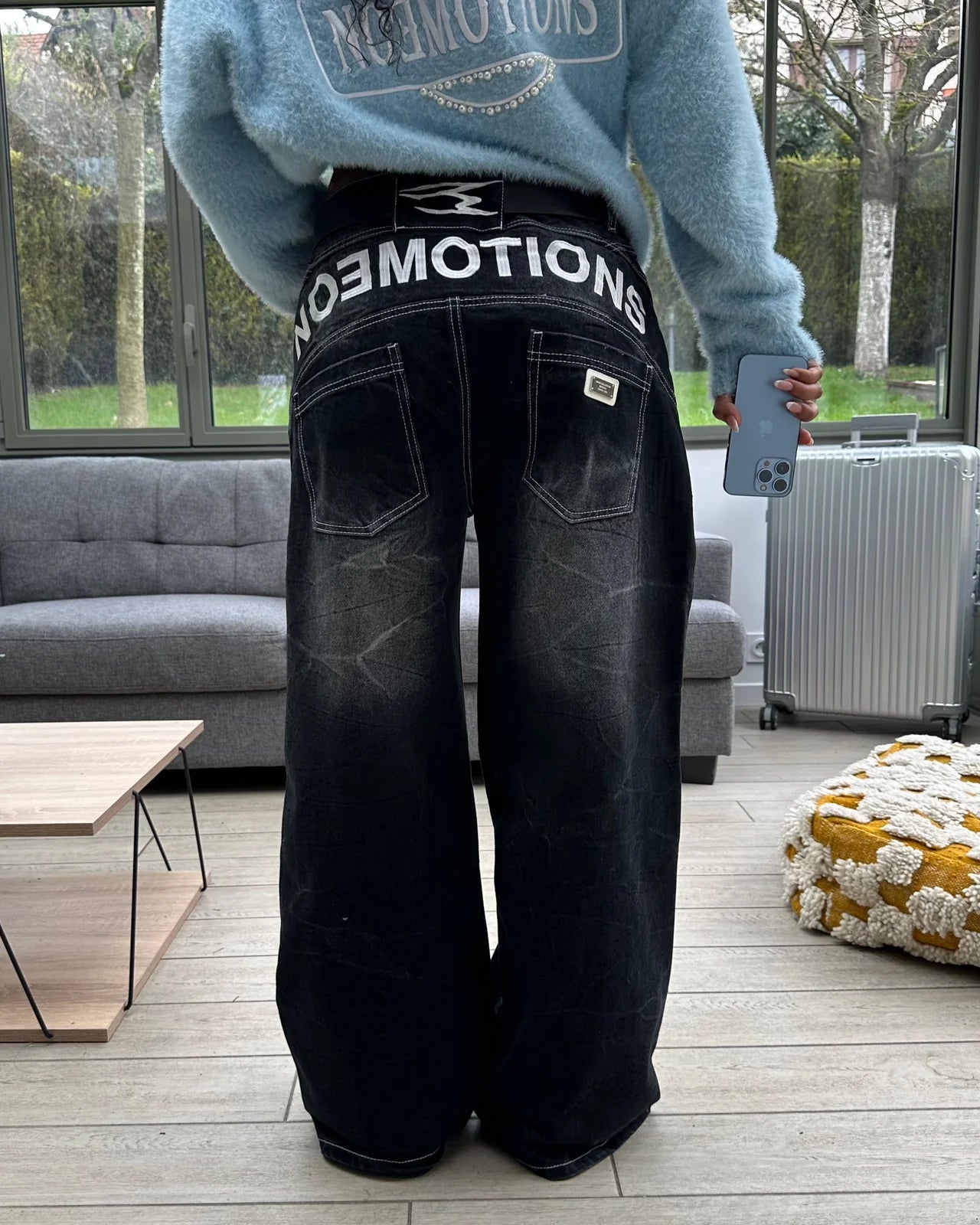 Noemotions Masterpiece Baggy Jeans Schwarz