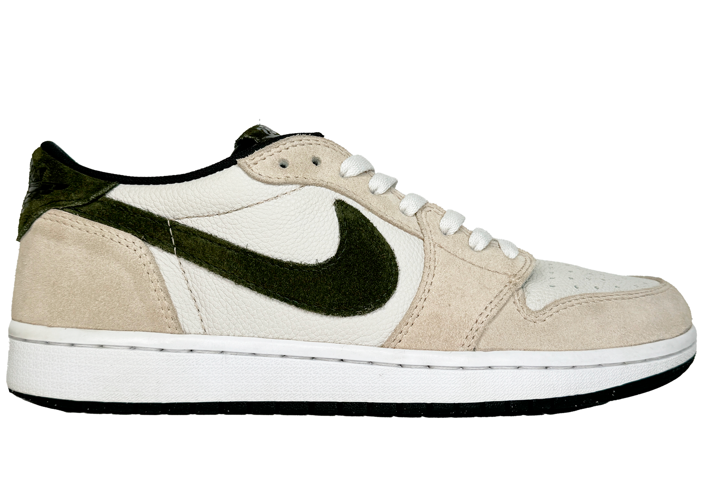 Jordan 1 Low Custom von MBS Studio „OLIVE“ 