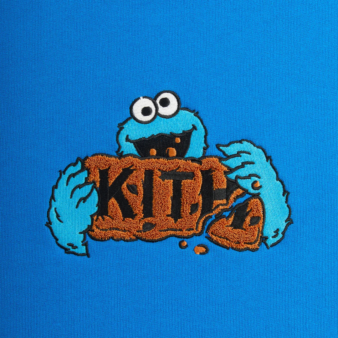 Kith x Sesame Street Cookie Monster Nelson Crewneck Voyage