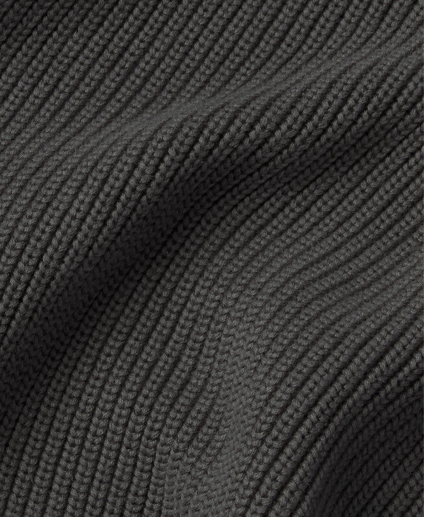 Velours-Kleidungsstücke, 7 Gauge, „Anthrazit“-Strick