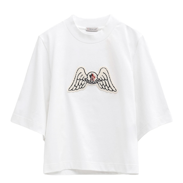 送料・関税込み Moncler x Palm Angels Mock Neck Wings T-Shirt 限定コラボ品【Moncler x Palm Angels】Mock Neck Wings T-Shirt