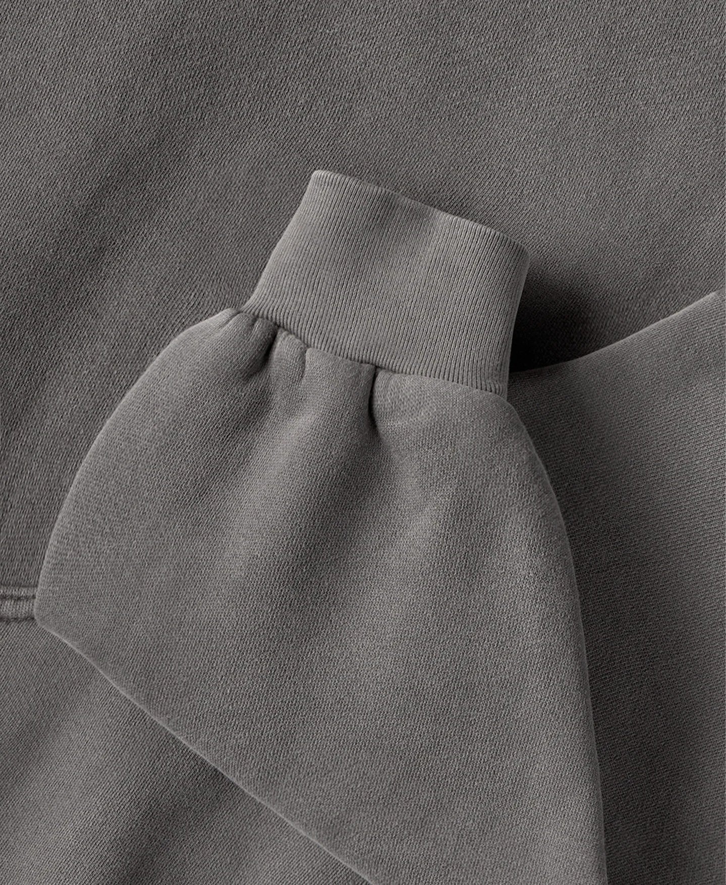 Velour Garments 450 GSM „Schlammgrauer“ Hoodie