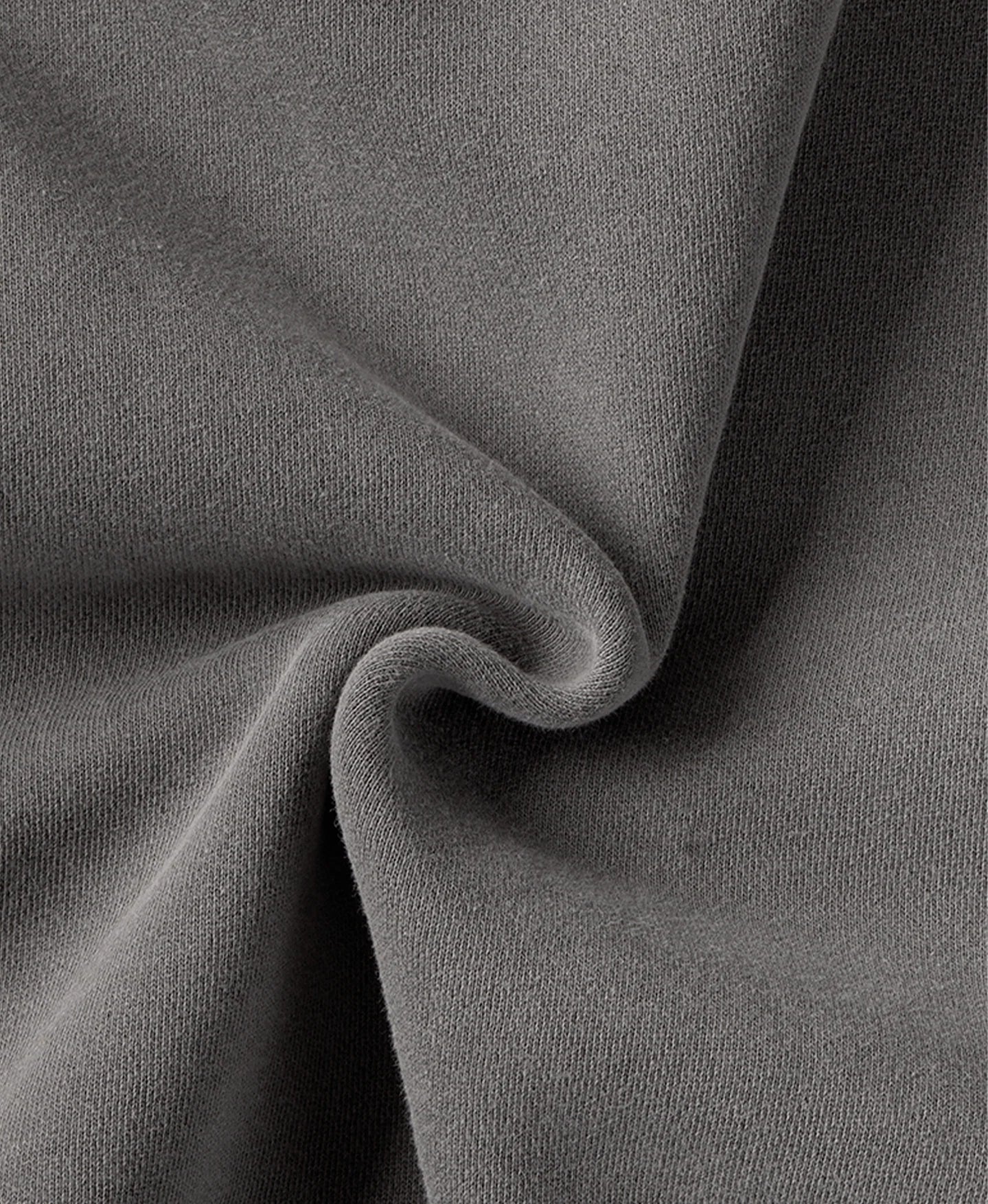 Velour Garments 450 GSM „Schlammgrauer“ Hoodie