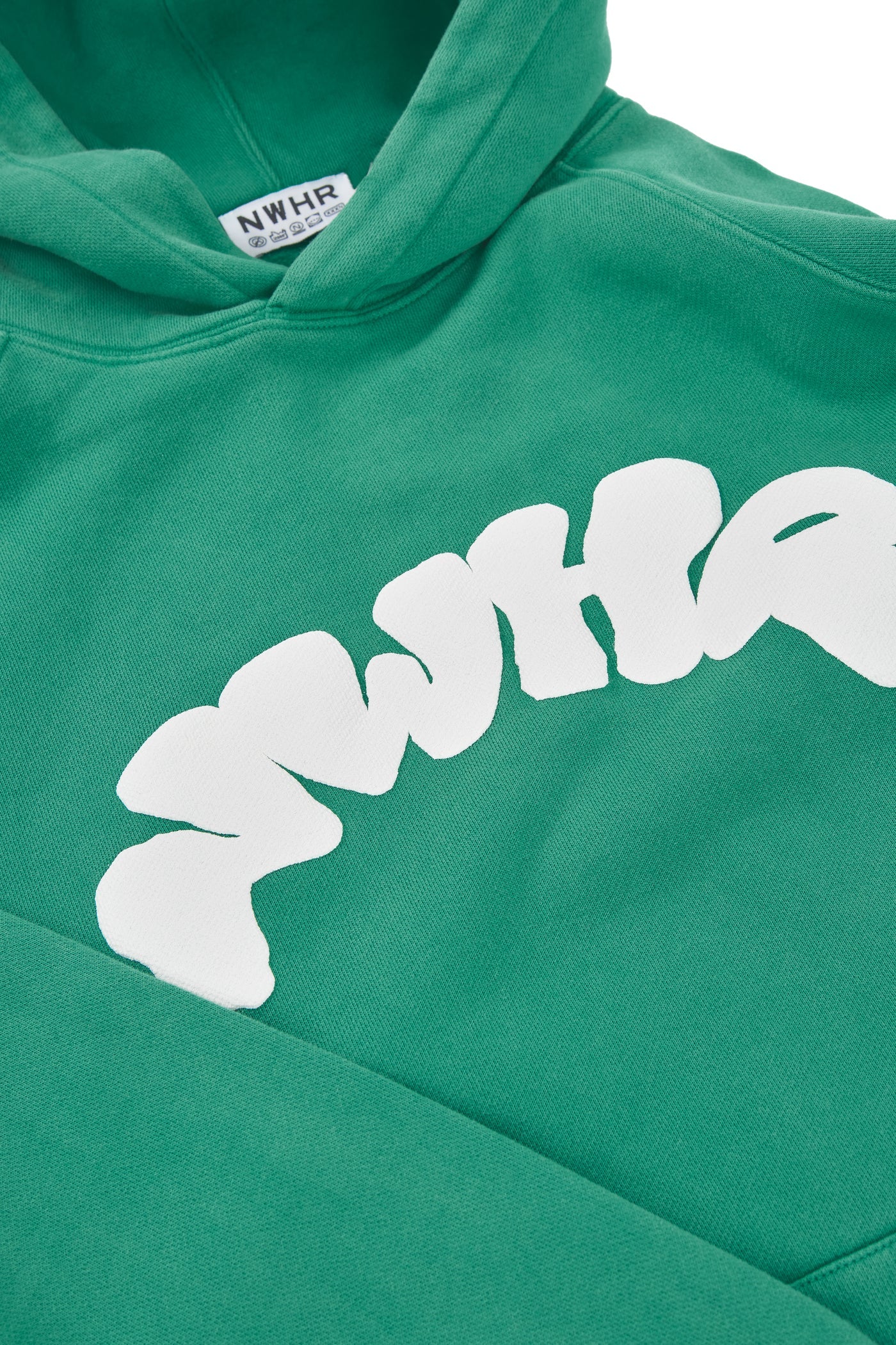 NWHR Hoodie Bubble Green