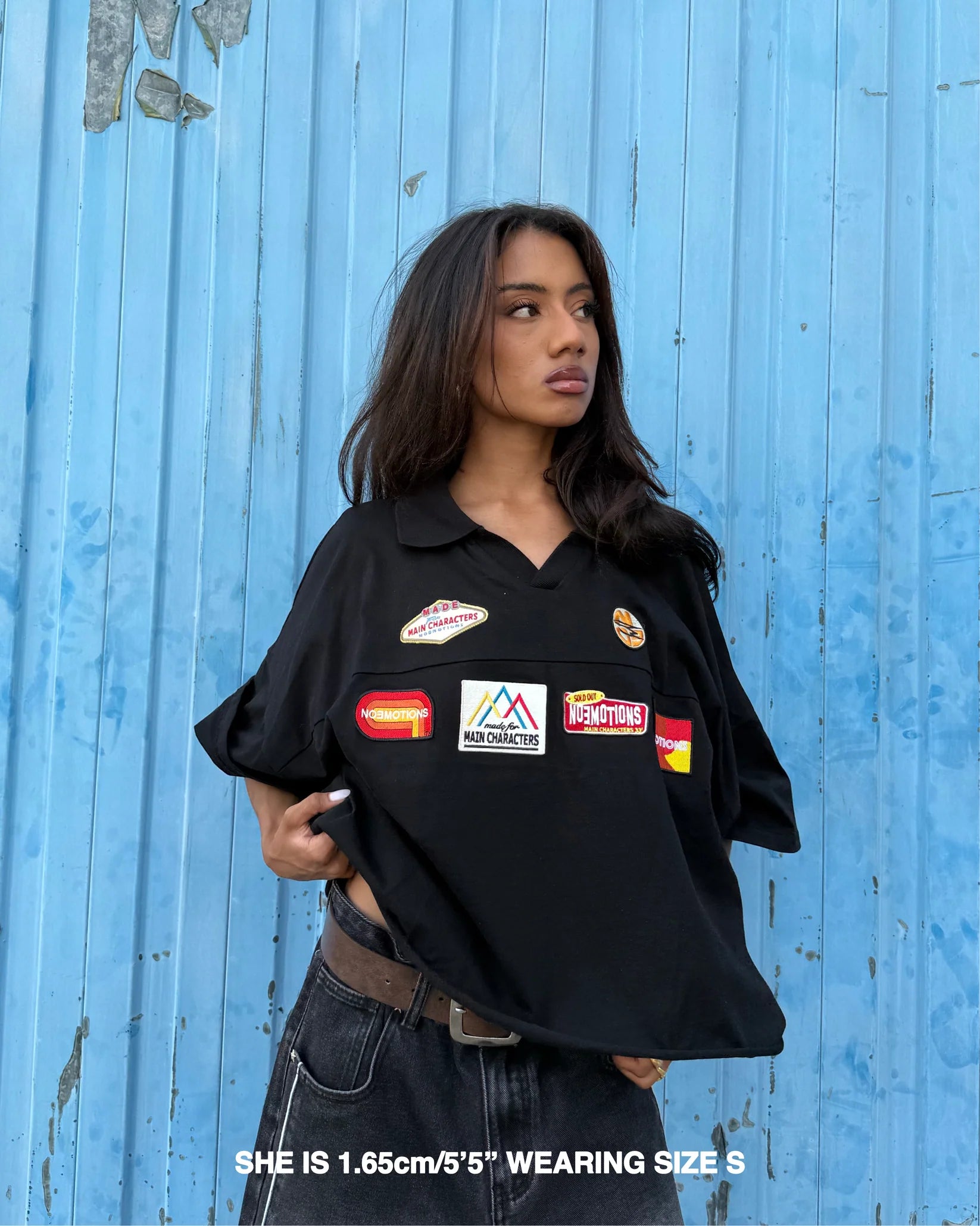 Noemotions Multilogo Polo Black