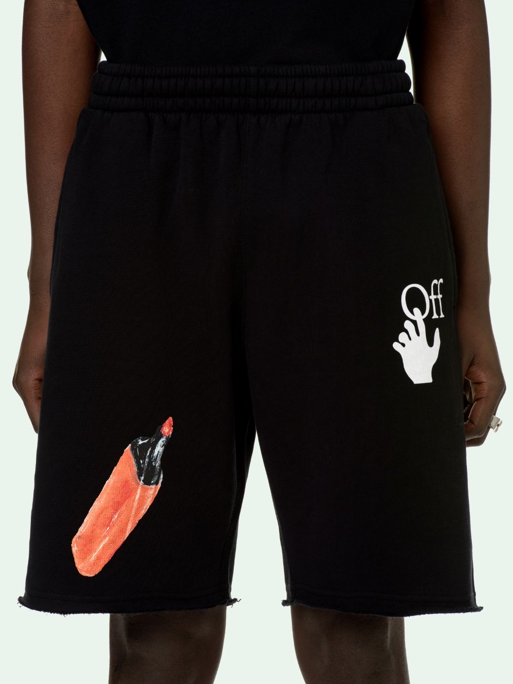 Off White Pascal Medicine Sweatshorts